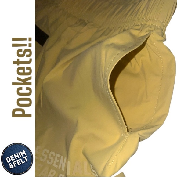 FEAR OF GOD ESSENTIALS WOMEN'S RUNNING SHORT | Color:LIGHT TUSCAN | NEW/NWT🔥🔥 - Picture 8 of 16